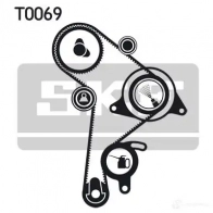 Комплект ремня ГРМ SKF VKMA 01011 596029 VKMT 01012 VKM 11010 - Изображение 6