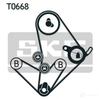 Комплект ремня ГРМ SKF VKM 75612 VKM 75601 VKMA 95010 596842