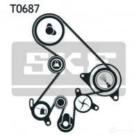 Комплект ремня ГРМ SKF 596757 VKM 81204 VKM 71303 VKMA 91303 - Изображение 9