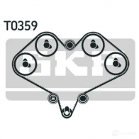 Комплект ремня ГРМ SKF 7316570994667 596778 VKMA 92008 P04 C5S - Изображение 1