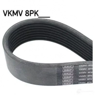 Приводной ремень поликлиновой SKF FHT EV 598947 7316574582358 VKMV 8PK1172