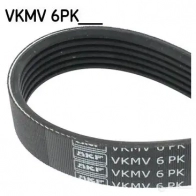 Приводной ремень поликлиновой SKF VKMV 6PK1852 Y4F7 H 598595 7316575888633