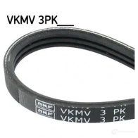 Приводной ремень поликлиновой SKF VKMV 3PK905 7316576063503 UP VR94F 597915