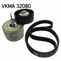 Комплект приводного ремня SKF VKMV 6PK1180 VKM 32080 596454 VKMA 32080