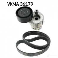 Комплект приводного ремня SKF 596649 VKM 36055 VKMV 6PK1127 VKMA 36179