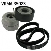 Комплект приводного ремня SKF VKM 35023 596575 VKMV 6PK1182 VKMA 35023