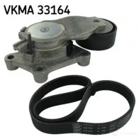 Комплект приводного ремня SKF Ford B-Max 1 (CB2, JK) Минивэн 1.6 Duratorq TDCi 95 л.с. 2012 – наст. время VKMV 6PK802 VKMA 33164 VKM 33164
