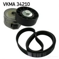 Комплект приводного ремня SKF 596561 VKMA 34210 VKM 33320 VKMV 6PK1206 - Изображение 5