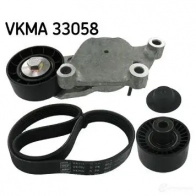 Комплект приводного ремня SKF VKM 33044 596489 VKMA 33058 VKM 33043
