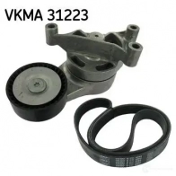 Комплект приводного ремня SKF VKMV 6PK1054 596430 VKMA 31223 VKM 31223