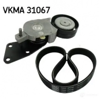 Комплект приводного ремня SKF 596404 VKMA 31067 VKM 31057 VKMV 6PK780