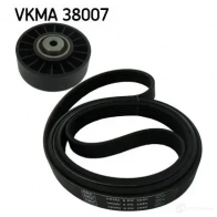 Комплект приводного ремня SKF 596669 VKMV 6PK2080 VKMA 38007 VKM 38001