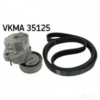 Комплект приводного ремня SKF VKMV 6PK1795 VKMA 35125 VKM 35009 Opel Corsa (B) 2 1993 – 2000