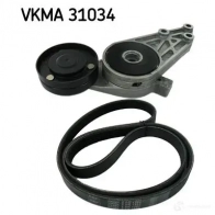 Комплект приводного ремня SKF 596395 VKM 31033 VKMA 31034 VKMV 5PK1300