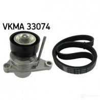 Комплект приводного ремня SKF VKMV 6PK1049 596498 VKMA 33074 VKM 33074