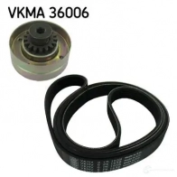 Комплект приводного ремня SKF VKMA 36006 596607 VKMV 6PK1658 VKM 36006