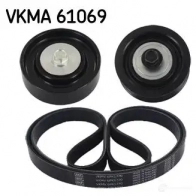 Комплект приводного ремня SKF VKMA 61069 VKM 61036 596705 VKM 61037
