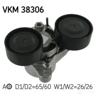 Комплект приводного ремня SKF 1437179772 X 2H4P6P VKMA 38306