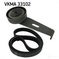 Комплект приводного ремня SKF 596507 VKMA 33102 VKMV 6PK1110 VKM 33002
