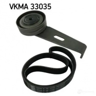 Комплект приводного ремня SKF VKMA 33035 VKM 33002 596477 VKMV 6PK1102