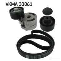 Комплект приводного ремня SKF VKM 33061 VKM 33044 VKMA 33061 Mazda 2 (DY) 2 Хэтчбек 1.4 CD 68 л.с. 2003 – 2007