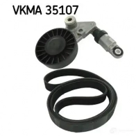 Комплект приводного ремня SKF 596581 VKMA 35107 VKM 35007 VKMV 6PK1902