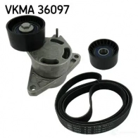 Комплект приводного ремня SKF 596635 VKM 36040 VKM 36041 VKMA 36097