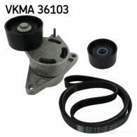 Комплект приводного ремня SKF VKM 36040 VKMA 36103 VKM 36041 596637