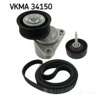 Комплект приводного ремня SKF VKM 34050 VKMA 34150 VKM 34052 596557