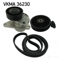 Комплект приводного ремня SKF VKM 36240 VKMA 36230 VKM 36250 Volvo S70 1 (874) Седан 2.0 126 л.с. 1997 – 2000