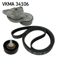 Комплект приводного ремня SKF VKM 34106 596552 VKMA 34106 VKM 34010