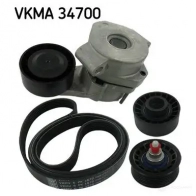 Комплект приводного ремня SKF VKMA 34700 VKM 34700 VKM 34030 596565