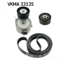 Комплект приводного ремня SKF 596513 VKM 33048 VKM 33036 VKMA 33135