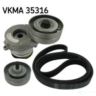 Комплект приводного ремня SKF VKM 35025 VKMA 35316 596599 VKM 35015