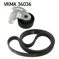 Комплект приводного ремня SKF 1424690743 VKMV 5PK1135 VKM 36052 VKMA 36036
