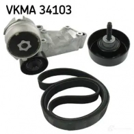 Комплект приводного ремня SKF 596549 VKMA 34103 VKM 34108 VKM 34107