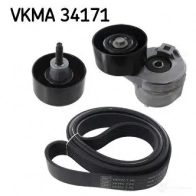 Комплект приводного ремня SKF VKM 34072 VKM 34071 VKMA 34171 596558