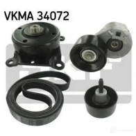 Приводной ремень в комплекте SKF 596548 vkma34072 VKM 34071 VKM 34072