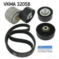 Комплект приводного ремня SKF 596450 VKM 32027 VKM 32006 VKMA 32058
