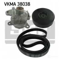 Приводной ремень в комплекте SKF vkma38038 596677 VKM 38022 VKM 38027