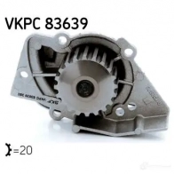 Водяной насос, помпа SKF 7316571811659 VKPC 83639 NJ RJ72C 599168 - Изображение 4