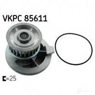 Водяной насос, помпа SKF AQ661 SE 599240 VKPC 85611 7316587013979 - Изображение 5
