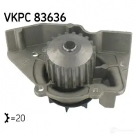 Водяной насос, помпа SKF G0J L0 599166 7316571379036 VKPC 83636 - Изображение 2