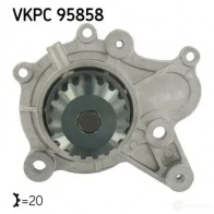Водяной насос, помпа SKF R 34NH VKPC 95858 7316572450987 Hyundai Santa Fe (SM) 1 Кроссовер 2.0 CRDi 4x4 125 л.с. 2003 – 2006