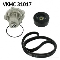 Комплект приводного ремня с помпой SKF VKPC 81615 597191 VKMC 31017 VKMA 31017