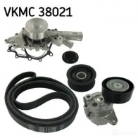 Комплект приводного ремня с помпой SKF VKPC 88843 Mercedes C-Class (W203) 2 Седан 2.2 C 220 CDI (2006) 143 л.с. 2000 – 2007 VKMA 38021 VKMC 38021