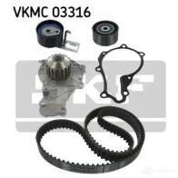 Комплект ремня ГРМ с помпой SKF VKMC 03316 597106 VKMA 03316 VKN 1005 - Изображение 7