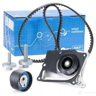 Комплект ремня ГРМ с помпой SKF VKMA 06134 597172 VKMC 06134-3 VKN 1004 - Изображение 2