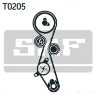 Комплект ремня ГРМ с помпой SKF 597104 VKPC 83646 VKMA 03305 VKMC 03305 - Изображение 9
