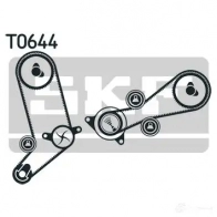 Комплект ремня ГРМ с помпой SKF VKPC 86619 VKMC 01258-1 597003 VKMA 01258 - Изображение 13